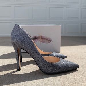 Jessica Simpson Claudette Dusty Glitter Women 9.5M